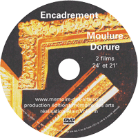 DVD L'encadrement & la moulure et la dorure